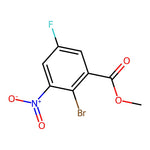 Methyl 2-bromo-5-fluoro-3-nitrobenzoate|CS-0104911|328547-12-2