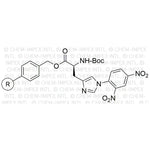 Na-Boc-Nim-2,4-dinitrophenyl-L-histidine Merrifield resin (0.25 - 0.7 meq/g, 100 - 200 mesh)|02763