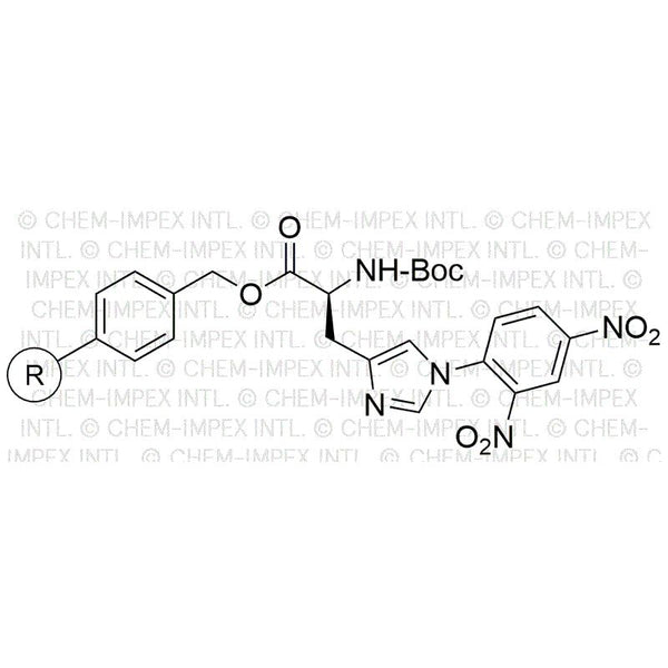 Na-Boc-Nim-2,4-dinitrophenyl-L-histidine Merrifield resin (0.25 - 0.7 meq/g, 100 - 200 mesh)|02763