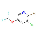 2-Bromo-3-chloro-5-(difluoromethoxy)pyridine|CS-0186574|1799420-93-1