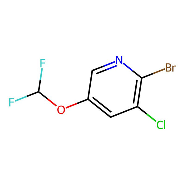 2-Bromo-3-chloro-5-(difluoromethoxy)pyridine|CS-0186574|1799420-93-1