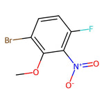 1-Bromo-4-fluoro-2-methoxy-3-nitrobenzene|CS-0637849|1804841-42-6
