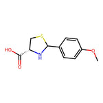(4R)-2-(4-methoxyphenyl)thiazolidine-4-carboxylic acid|CS-0315036|222404-25-3