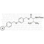 Fmoc-D-valine 4-alkoxybenzyl alcohol resin|04198