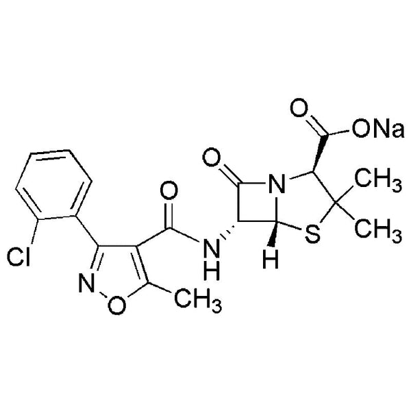 Cloxacillin sodium|15166|642-78-4