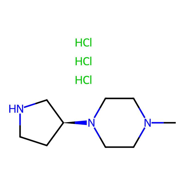 (S)-1-Methyl-4-(pyrrolidin-3-yl)piperazine trihydrochloride|CS-0698175|2512230-61-2