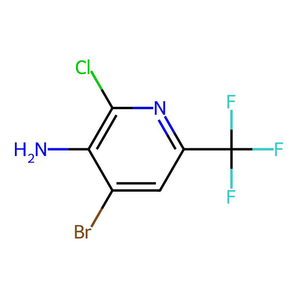 4-Bromo-2-chloro-6-(trifluoromethyl)pyridin-3-amine|CS-0133239|947146-74-9