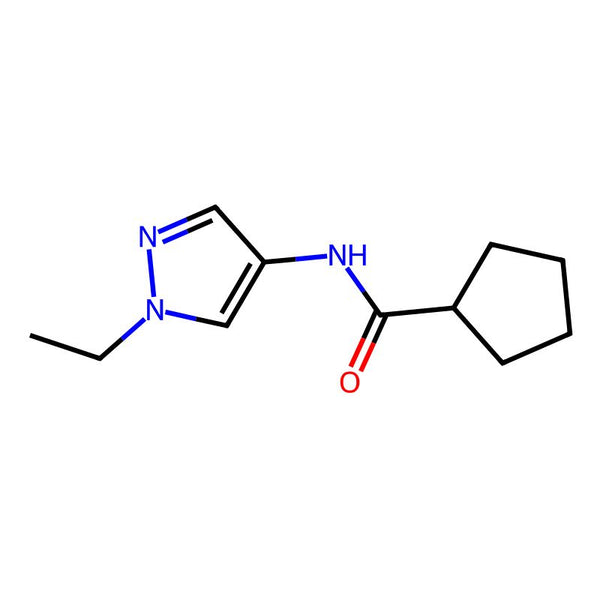 N-(1-Ethyl-1H-pyrazol-4-yl)cyclopentanecarboxamide|CS-0260251|1258740-53-2