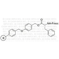Fmoc-D-phenylalanine 4-alkoxybenzyl alcohol resin|04192