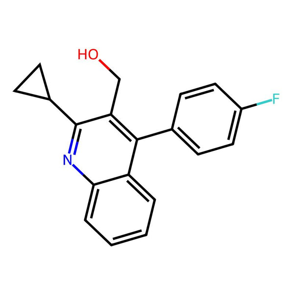 (2-Cyclopropyl-4-(4-fluorophenyl)quinolin-3-yl)methanol|CS-0156033|121660-11-5