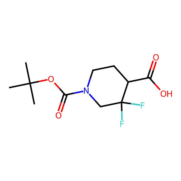1-(tert-Butoxycarbonyl)-3,3-difluoropiperidine-4-carboxylic acid|CS-W001386|1303972-81-7
