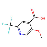 5-Methoxy-2-(trifluoromethyl)pyridine-4-carboxylic acid|CS-0160691|1211525-32-4