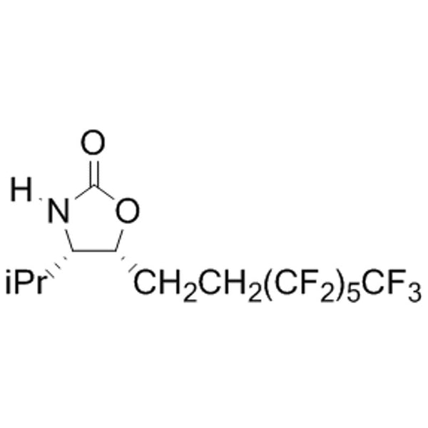 (4S,5R)-(-)-4-i-Propyl-5-(3,3,4,4,5,5,6,6,7,7,8,8,8-tridecafluorooctyl)-2-oxazolidinone, 99%|07-0098|871210-22-9
