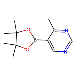 4-Methyl-5-(4,4,5,5-tetramethyl-1,3,2-dioxaborolan-2-yl)pyrimidine|CS-0132030|1370001-96-9