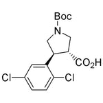 Boc-(±)-trans-4-(2,5-dichlorophenyl)pyrrolidine-3-carboxylic acid|16017|1820572-00-6