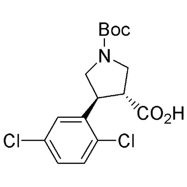 Boc-(±)-trans-4-(2,5-dichlorophenyl)pyrrolidine-3-carboxylic acid|16017|1820572-00-6
