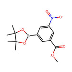 Methyl 3-nitro-5-(4,4,5,5-tetramethyl-1,3,2-dioxaborolan-2-yl)benzoate|CS-0175568|957061-12-0