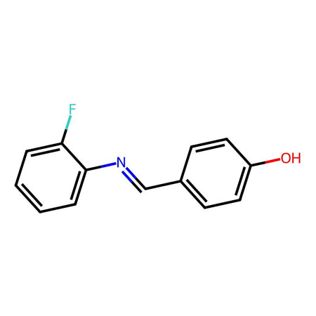 (E)-4-(((2-fluorophenyl)imino)methyl)phenol|C4X-109854|1829558-56-6