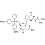 5'-O-(4,4'-Dimethoxytrityl)-N2-isobutyryl-2'-deoxyguanosine-3'-lcaa-CPG|00530