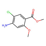 Methyl 4-amino-5-chloro-2-methoxybenzoate|CS-0138343|20896-27-9