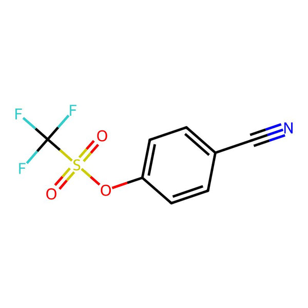4-Cyanophenyl trifluoromethanesulfonate|CS-0527342|66107-32-2