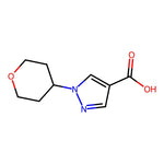 1-(Tetrahydro-2H-pyran-4-yl)-1H-pyrazole-4-carboxylic acid|CS-0099158|1340372-11-3