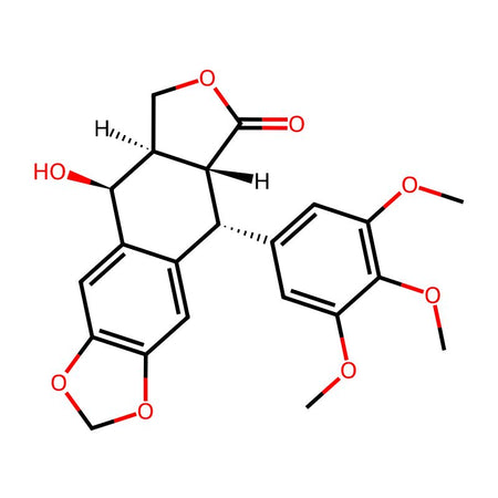 (-)-Epipodophyllotoxin|C1889349|4375-07-9