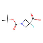 1-(tert-Butoxycarbonyl)-3-fluoroazetidine-3-carboxylic acid|CS-0003939|1126650-67-6