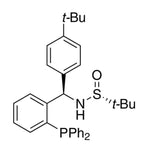[S(R)]-N-[(R)-(4-(tert-Butyl)phenyl)[2-(diphenylphosphino)phenyl]methyl]-2-methyl-2-propanesulfinamide, 95%|15-8728