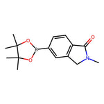2-Methyl-5-(4,4,5,5-tetramethyl-1,3,2-dioxaborolan-2-yl)isoindolin-1-one|CS-0368980|1002309-19-4