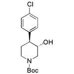 trans (+/-) tert-Butyl 4-(4-chlorophenyl)-3-hydroxypiperidine-1-carboxylate|23895|188861-32-7