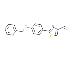 2-(4-Benzyloxyphenyl)thiazole-4-carbaldehyde|18612|885278-93-3