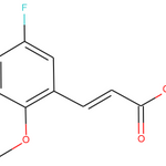 (E)-3-(5-fluoro-2-methoxyphenyl)acrylic acid|CS-0314252|157518-45-1