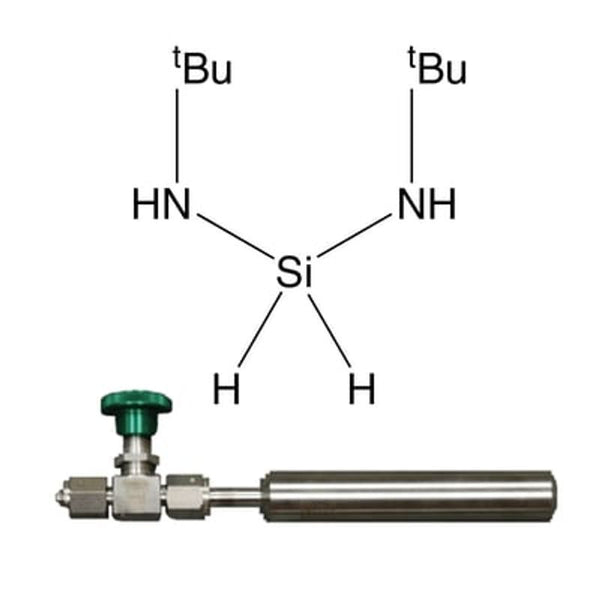 Bis(t-butylamino)silane, BTBAS (99.999%-Si) PURATREM, 14-1072, contained in high-temp 50 ml Swagelok? cylinder (96-1071) for CVD/ALD|98-4074|186598-40-3