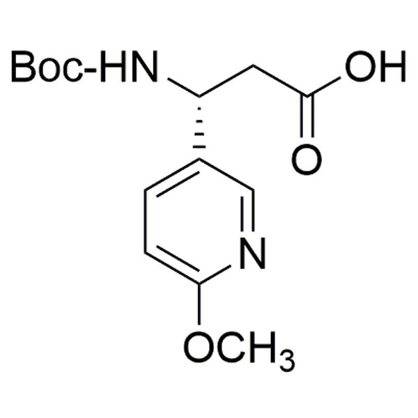 Boc-(R)-3-amino-3-(6-methoxy-3-pyridyl)propionic acid|15740|1212298-83-3