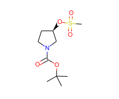 1-(tert-Butoxycarbonyl)pyrrolidin-3-yl methanesulfonate|CS-W000327|141699-57-2