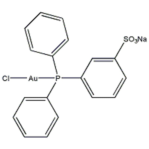 Chloro[diphenyl(3-sulfonatophenyl)phosphine]gold(I), sodium salt hydrate, min. 98%|79-1100