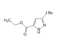 Ethyl 3-tert-butyl-1H-pyrazole-5-carboxylate, 97%|103932|83405-70-3