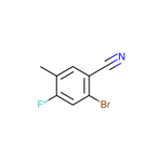 2-Bromo-4-fluoro-5-methylbenzonitrile|CS-W003433|916792-07-9