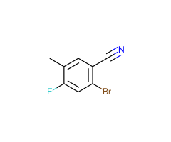 2-Bromo-4-fluoro-5-methylbenzonitrile|CS-W003433|916792-07-9