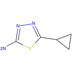 5-Cyclopropyl-1,3,4-thiadiazol-2-amine|CS-D0372|57235-50-4