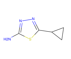 5-Cyclopropyl-1,3,4-thiadiazol-2-amine|CS-D0372|57235-50-4