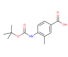 4-((tert-Butoxycarbonyl)amino)-3-methylbenzoic acid|CS-0040654|180976-94-7