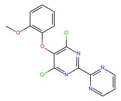 4,6-Dichloro-5-(2-methoxyphenoxy)-2,2'-bipyrimidine, 98%|307815|150728-13-5