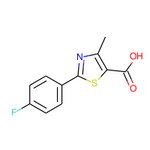 2-(4-Fluorophenyl)-4-methylthiazole-5-carboxylic acid|CS-0074643|144060-99-1