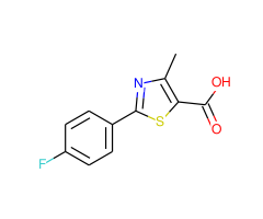 2-(4-Fluorophenyl)-4-methylthiazole-5-carboxylic acid|CS-0074643|144060-99-1