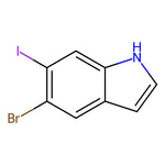 5-Bromo-6-iodo-1H-indole|CS-0131042|1000343-06-5