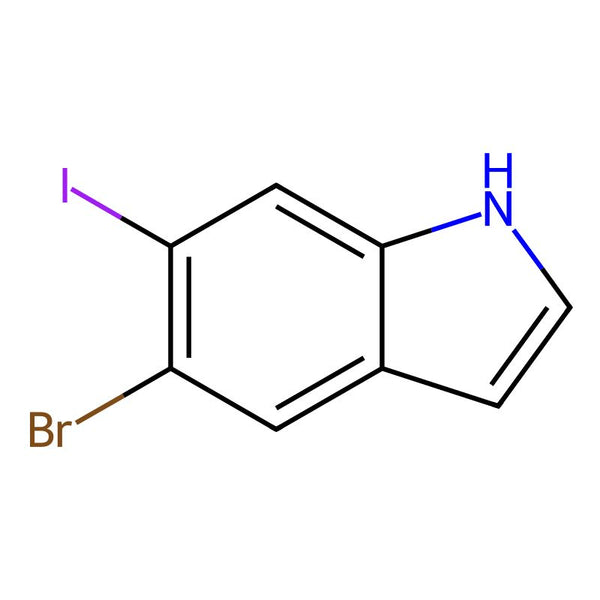 5-Bromo-6-iodo-1H-indole|CS-0131042|1000343-06-5