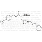 Na-Boc-Nim-benzyloxymethyl-L-histidine Merrifield resin (0.25 - 1.0 meq/g, 100 - 200 mesh)|04037