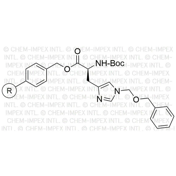Na-Boc-Nim-benzyloxymethyl-L-histidine Merrifield resin (0.25 - 1.0 meq/g, 100 - 200 mesh)|04037
